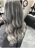 エクステで作るバレイヤージュ