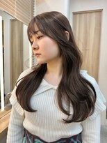 ウェイズトウキョウ 新宿店(Ways TOKYO)&nbsp;レイヤーカット　グレージュ　韓国ヘア