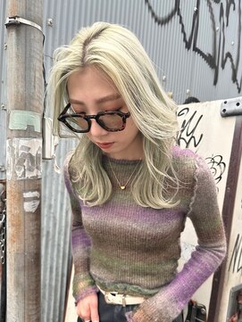 ワンズ ナゴヤ ヴィラ 名古屋栄(ONE's NAGOYA VILA) 10代/20代/栄/カール/セミディ/シアーカラー/姫カット/ブリーチ