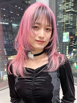 アルバム 銀座(ALBUM GINZA)&nbsp;レイヤーロングミルクティーピンクベビーピンク_9943