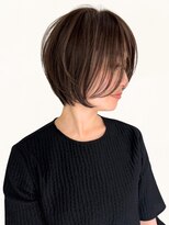 ネイロ バイ ジルブラン 葛西(NeiRo by JIL BLAN)&nbsp;ハイライト白髪ぼかしダブルカラーインナーカラーショートボブ