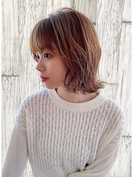 ニスル 町田店(NISURU) 似合わせカット/大人ガーリー/ダークアッシュ/着物/町田/町田駅