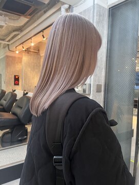 タイドヘアー 高槻2号店(TIDE HAIR) ホワイトピンク