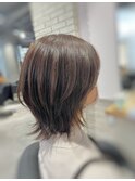 【Lee大阪店】レイヤー×ウルフカット/新出