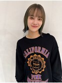 インナーカラー デザインカラー ベージュ