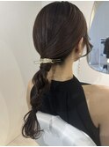 シンプル編み下ろし