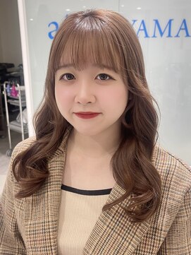 エアー 青山(AIR) ミルクティーカラーミルクティーベージュ