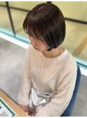 丸みボブ