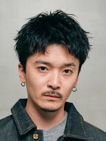 レタッチ バイ フィフス 天神大名(RETOUCH by fifth)&nbsp;天神スパイキーショートツイストスパイラルパーマビジネスヘア