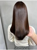 髪質改善＊ロングレイヤーグレーベージュ＊美髪【Zina船橋】