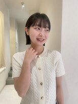 アルシュインプレッション&nbsp;切りっぱなしボブ