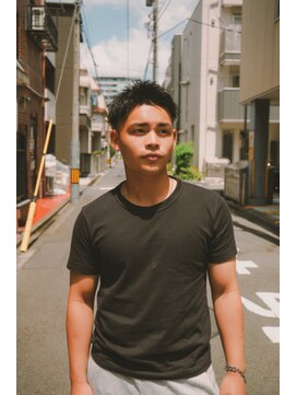 スパイキーショート【立川/理容室/床屋/顔剃り/シェービング】