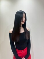 シェノン サントル(CHAINON CENTRE)&nbsp;梅田/黒髪/クラゲヘアー/オリーブグレー/小顔/ココアベージュ