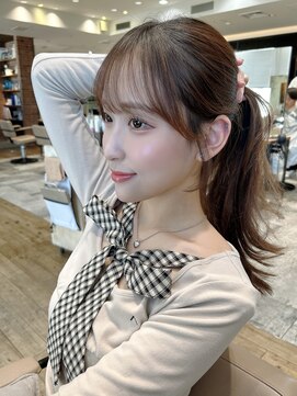 アフロート ルヴア(AFLOAT RUVUA) 【坂本スタイル】レイヤーカット/髪質改善/縮毛矯正/20代/30代