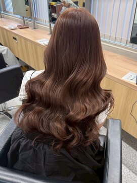 ペレ 原宿(PELE) ダブルカラー/ケアブリーチ/羽エクステ/原宿