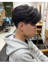 サラ HAIR&MAKE SALA 相模大塚店 センターパート メンズカット