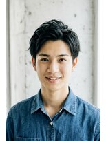 アルバ ヘアリゾート(ALBA)&nbsp;MEN’S/リバースセンターパート/ニュアンスパーマ/三鷹