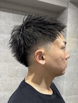 バーバーハウス ラヴィ 阿佐ヶ谷店(Barber House Lavie)&nbsp;ツーブロショート×バーストフェード
