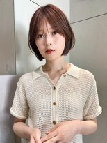 シンス 銀座(since)&nbsp;ショートボブ/丸みボブ/小顔ショート/顔周りカット/似合わせ