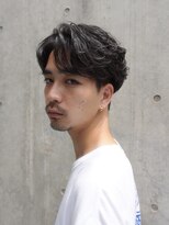 バイフィフス 原宿/表参道(by fifth)&nbsp;ルーズパーマシャドウパーマセンターパートツーブロック刈り上げ