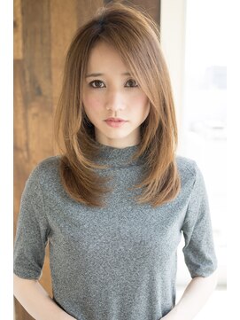 ローラン(ROULAND) フォギーベージュセミロング