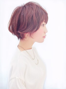 モッズヘア 仙台長町店(mod's hair) 【 くびれショート＊ツヤ感UPケアカラー 】 佐藤 賢