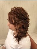 ＊結婚式＊花嫁＊参列/編みおろし風サイド