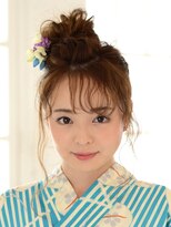 アース 上野店(HAIR&MAKE EARTH)&nbsp;浴衣スタイル・メッシーバン