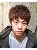 王道束感ブラウンマッシュ
