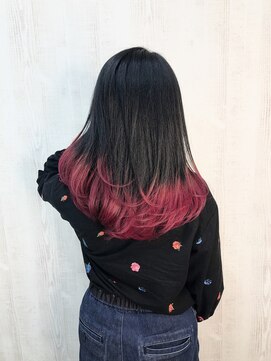 ラッズプラスエイチ(Lads+h) 【Lads+h 】大人可愛いグラデーションカラー☆ピンクラベンダー