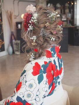 ロストシティ 横浜(LOST CITY) 【Lostcity横浜】卒業_結婚式_パーティ_サイド寄せ_編みおろし