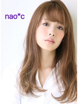 ナオシ トレス 富雄店(nao*c tres) 【富雄nao*c tres】ベージュアッシュカラーのロングスタイル
