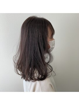 アフロディーテ　天王寺店(afrodite) 【afrodite 天王寺店】●ゆるふわミディ×ラベンダーアッシュ●