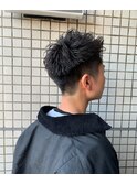 形状記憶パーマ×束感ショート