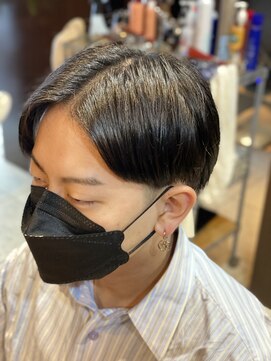 ヘアーモードキクチ 神田日銀通り店 神田ハンサムショート