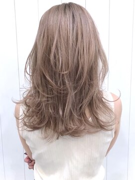 アイティーバイアルバム 下北沢店(IT by ALBUM) ミルクティーベージュ_ココアブラウンツートンカラー_ba300101