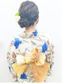 浴衣ヘア