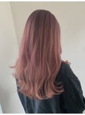 ペールピンクロング