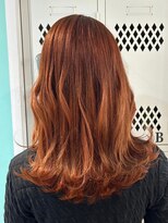 マティーナ ヘアー 池袋(Matina hair)&nbsp;【アプリコットオレンジ】20代30代40代