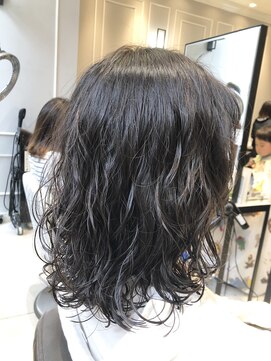 ネオリーブギンザ 銀座店(Neolive GINZA) ミディボブ パーマ 低温デジタルパーマ ボブ (銀座)