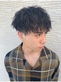 沖縄メンズツイストスパイラルパーマ