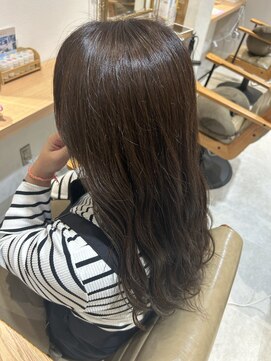 ココア グロウ(COCOA Glow) 脱白髪染め！イノアカラーで艶アッシュカラー