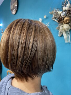 フルーク(Fluke) ハイトーンショート/白髪ぼかし