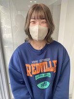 ツイギー 歩行町店(TWiGGY) 【ミルクティーベージュ×くびれボブ】