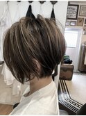 八尾/ハイライト/髪質改善/酸性ストレート/バレイヤージュ