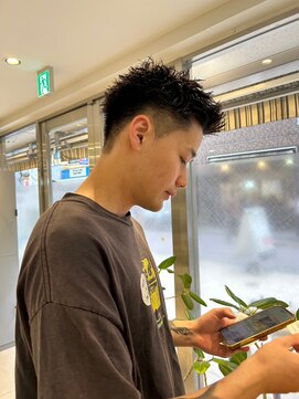 アース 高円寺店(HAIR & MAKE EARTH) スパイキーショート！！{@02st96｝