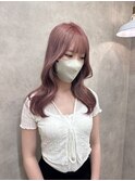 憧れハイトーンピンク【難波 桜川/ケアブリーチ】