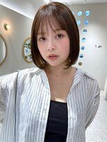 レジット 海老名(Legit)&nbsp;20代30代40代50代◎切りっぱなし 内巻き ボブ 海老名 美容室