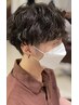 【岡田指名限定】メンズカット＋パーマ　￥16500→￥14300