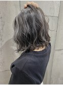 コントラストハイライト/白髪ぼかしハイライト/ハイライトカラー